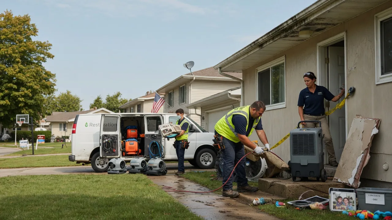 Water Damage Restoration in Mineral Springs, PA near me